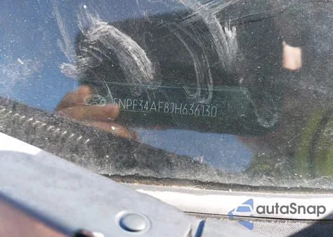 2018 Hyundai Sonata Sel z USA, uszkodzony, nr VIN 5NPE34AF8JH636130